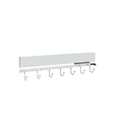 Rev-A-Shelf Rev-A-Shelf Deluxe Slide Out Belt Rack for Custom Closet Systems CBRSL-14-CR-1